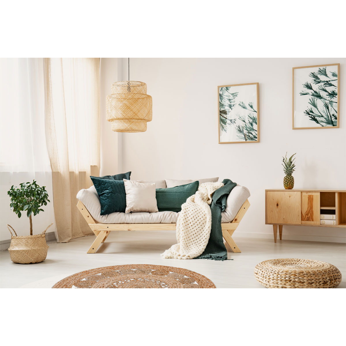 Luxor living Teppich Balo 120 cm rund Bild 4