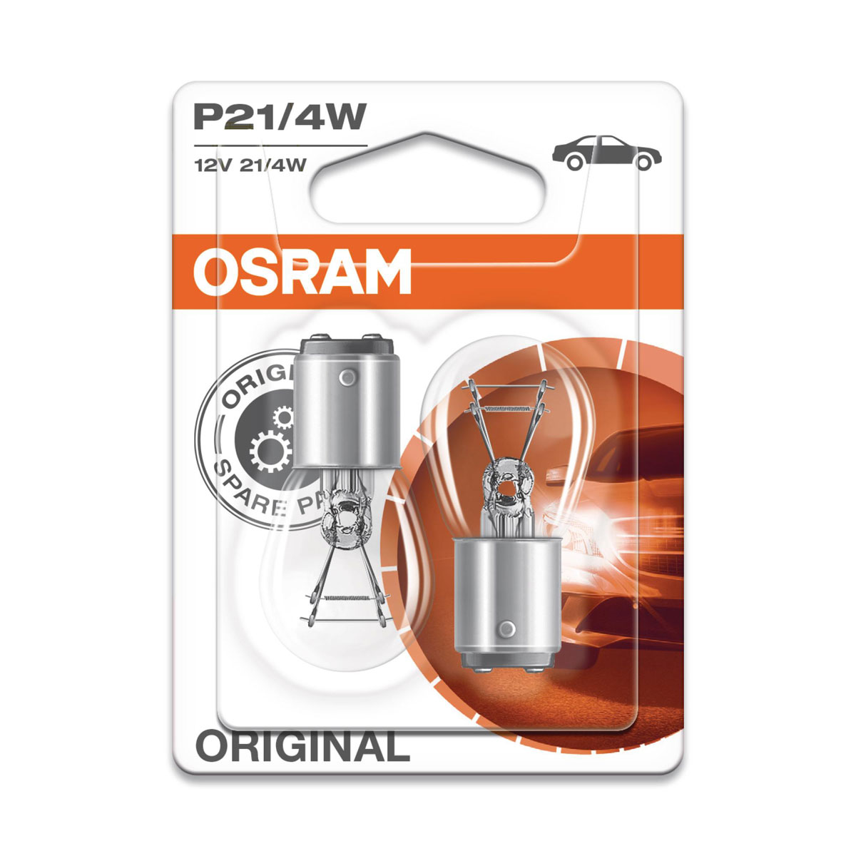 Osram Autolampe BAZ15D KSN 12 12 V 21/4 W Bild 1