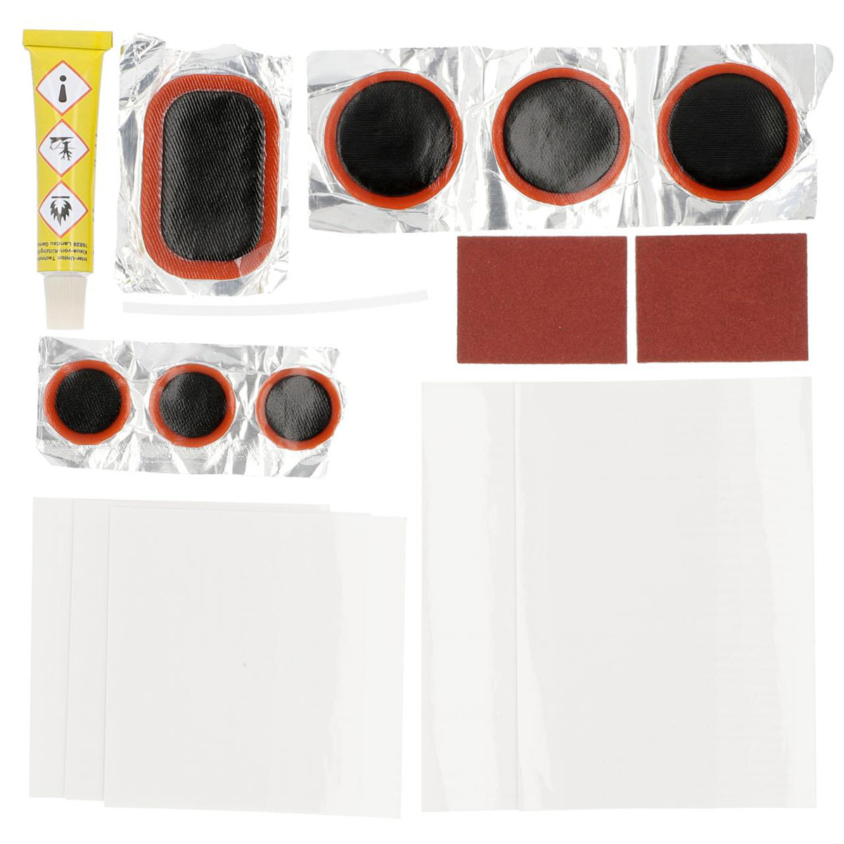 Fischer Bikes Flickbox-Set universal 16-teilig