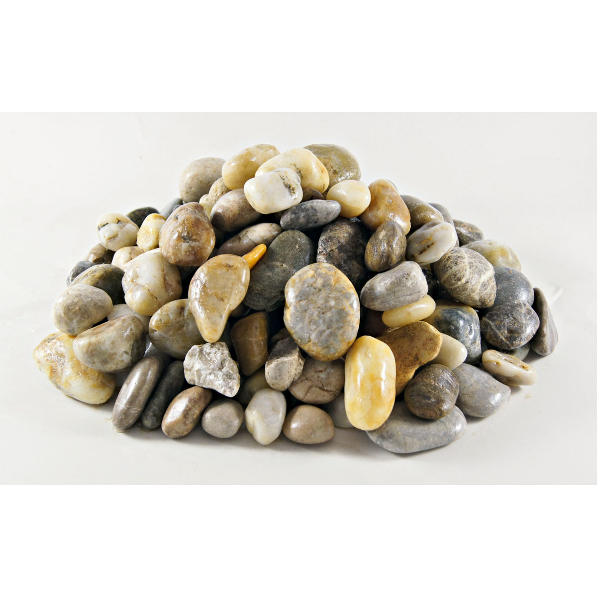 Flusskiesel bunt 16-32 mm 25 kg Bild 2