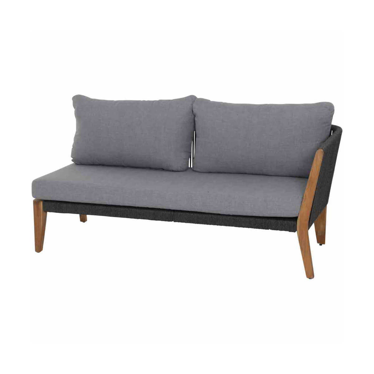 Siena Garden Loungeset „Parma“, 4-teilig, anthrazit/grau Bild 3