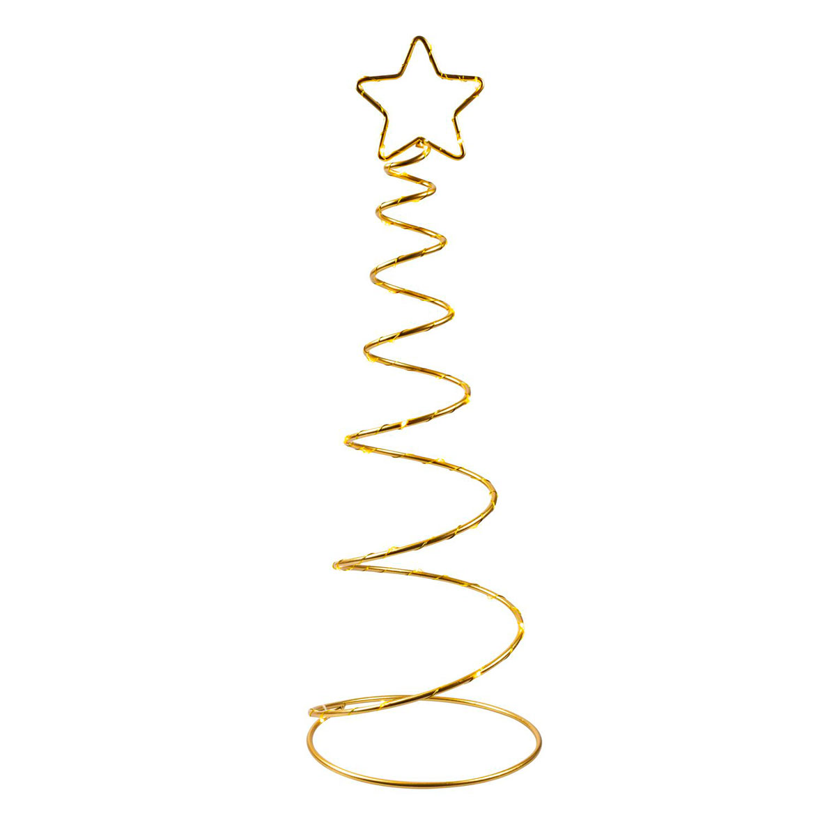 Ambientis Beleuchteter Kegel 18 x 51 cm batteriebetrieben