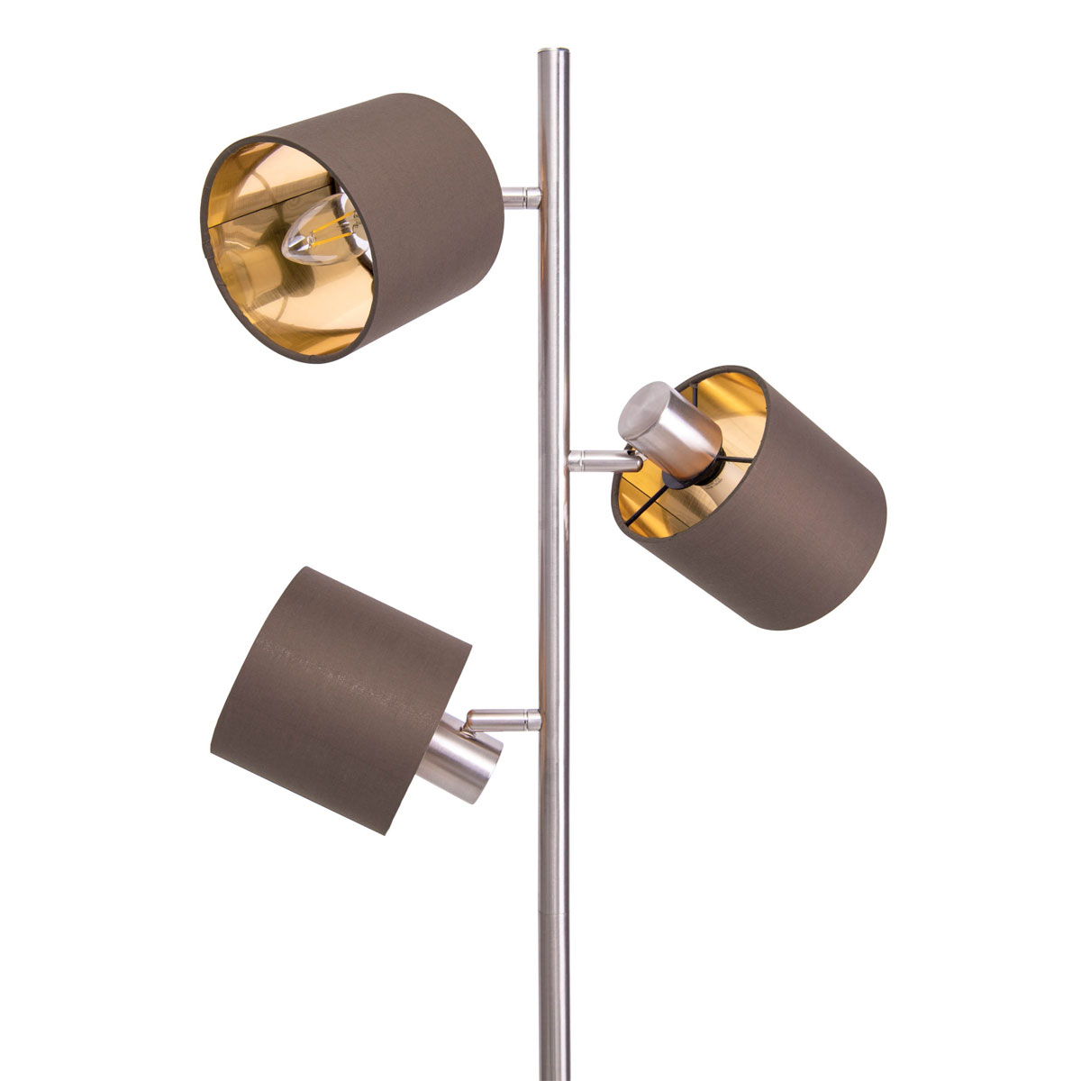 näve  Stehleuchte Maron braun Bild 5