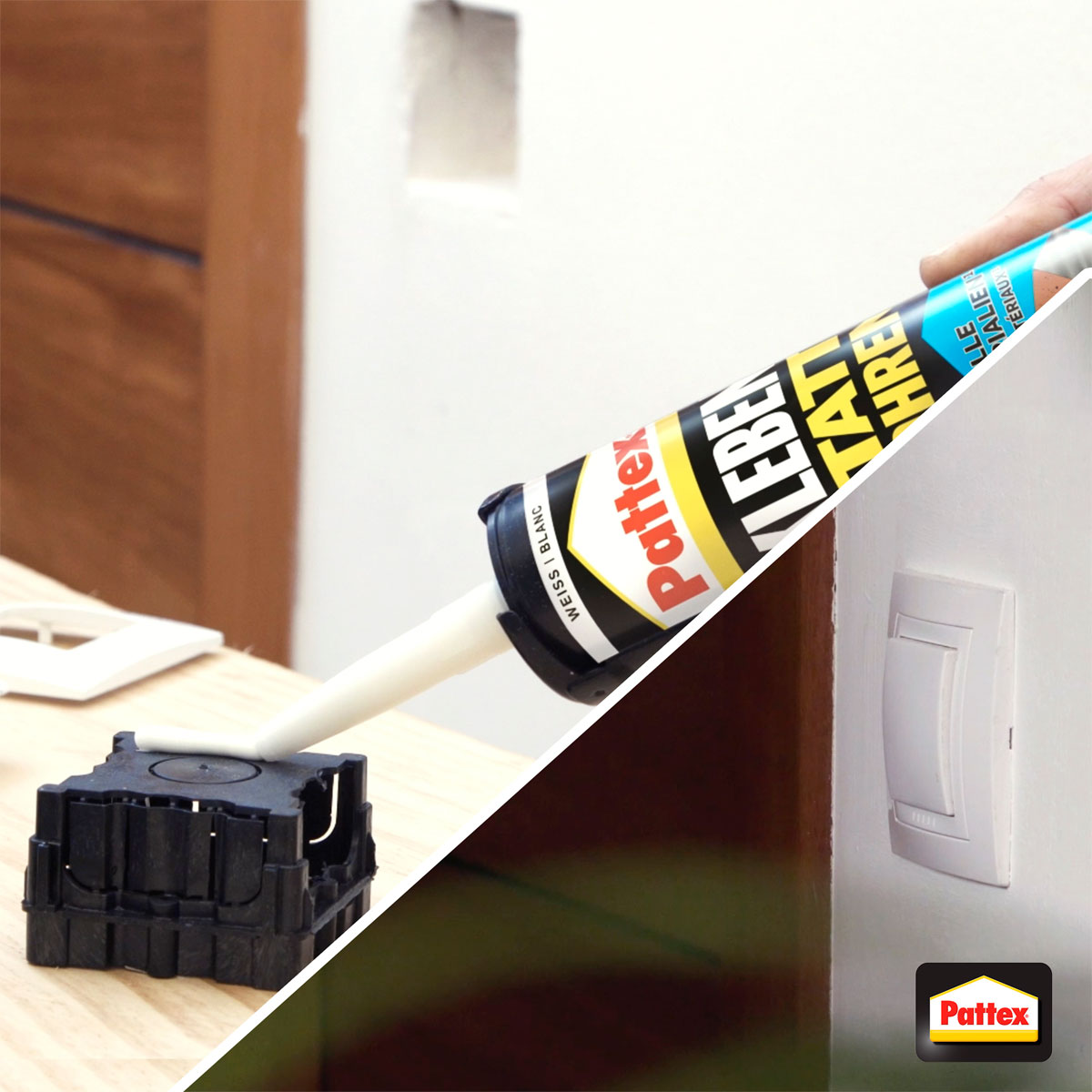 Pattex Montagekleber Kleben statt Bohren Innen und Außen 450 g Bild 7