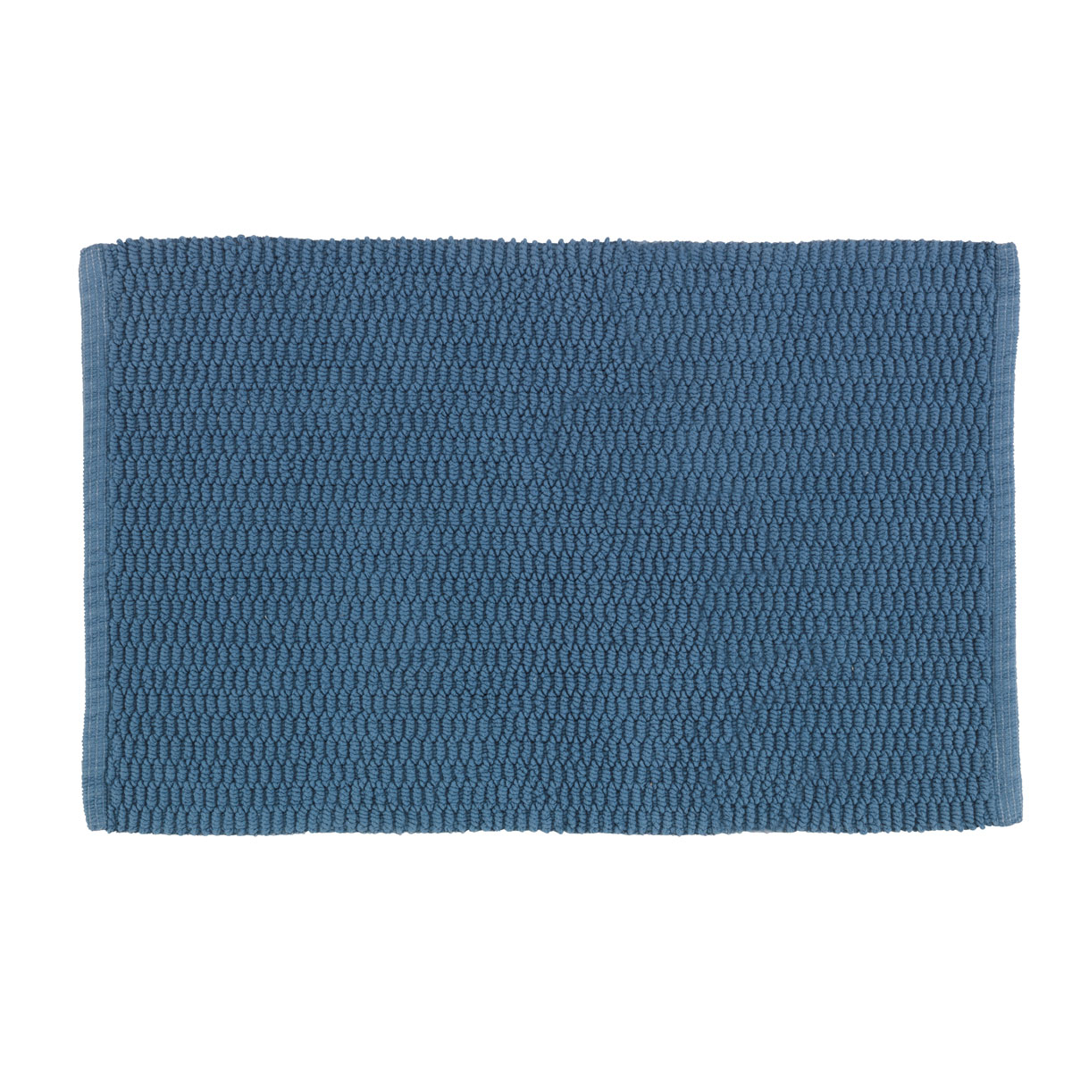 Wenko  Badteppich Mona Graublau Baumwolle 50 x 80 cm