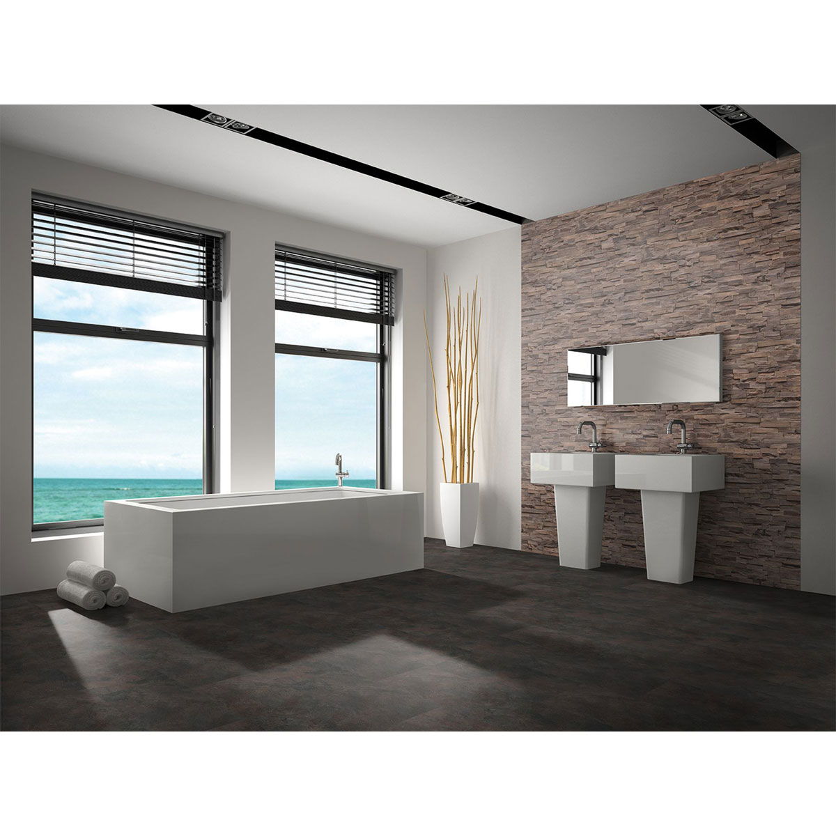 Indo Wandverkleidung Beachwood Heavea Coffee 10er-Set Bild 3