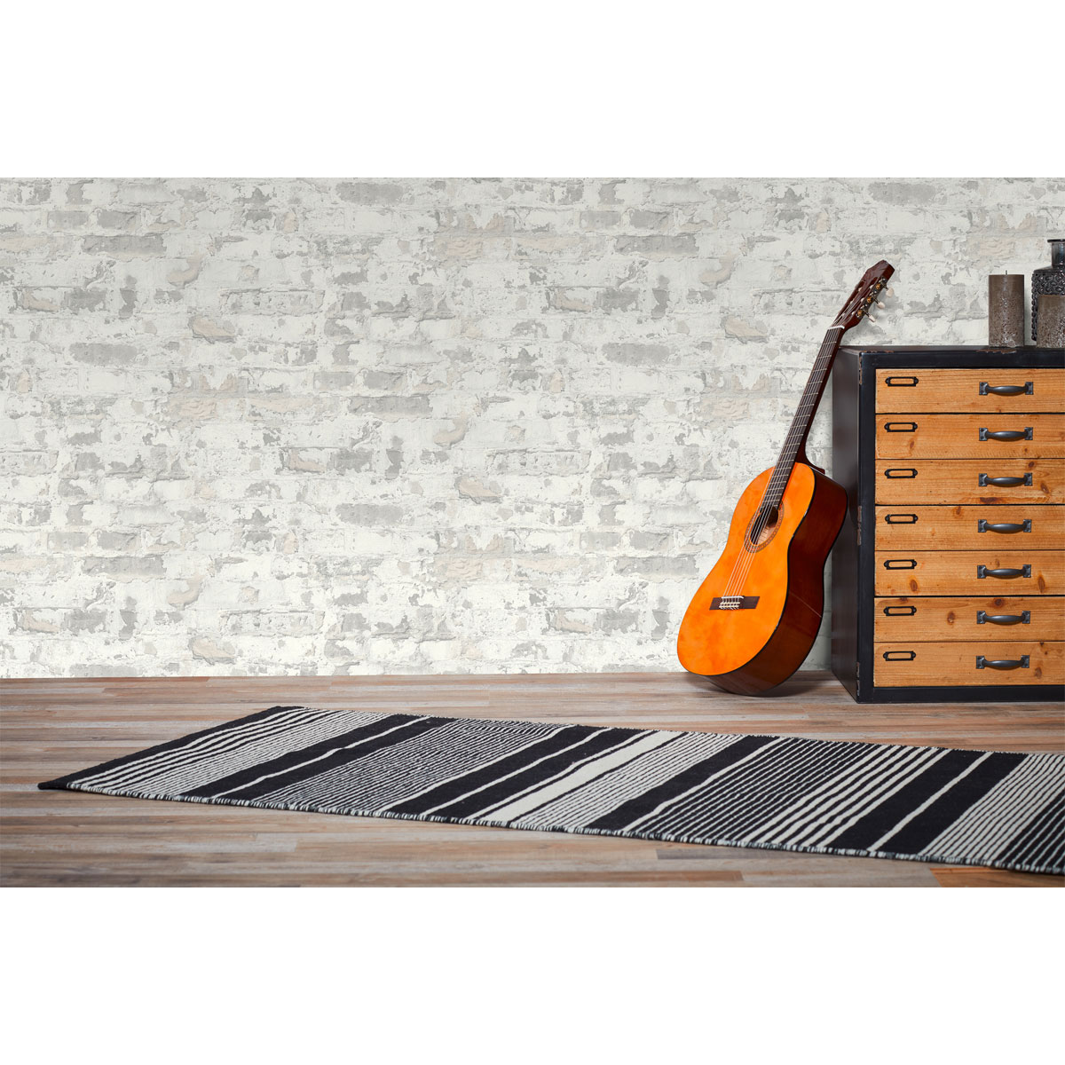 AS Creation  Vliestapete 10,05 x 0,53 m New Walls Aeste creme/taupe Bild 3