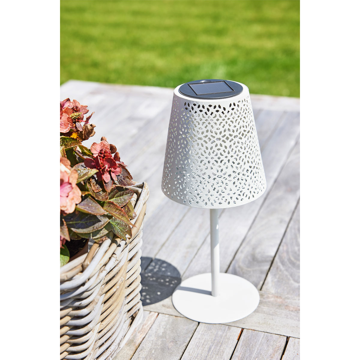 Flector Solar-Tischleuchte Arietta weiß Bild 4