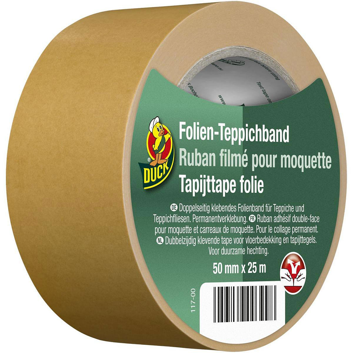 Duck Folien-Teppichband 50 mm x 25 m