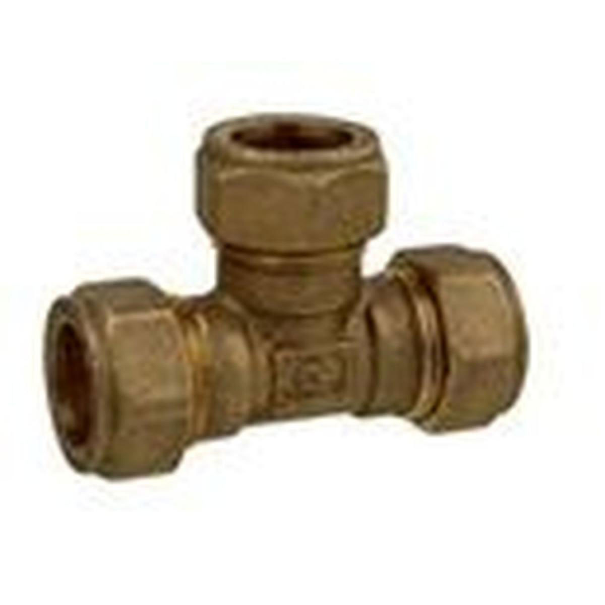 Kirchhoff T-Stück 15 mm Kupfer Kirchhoff T-Stück 15 mm Kupfer