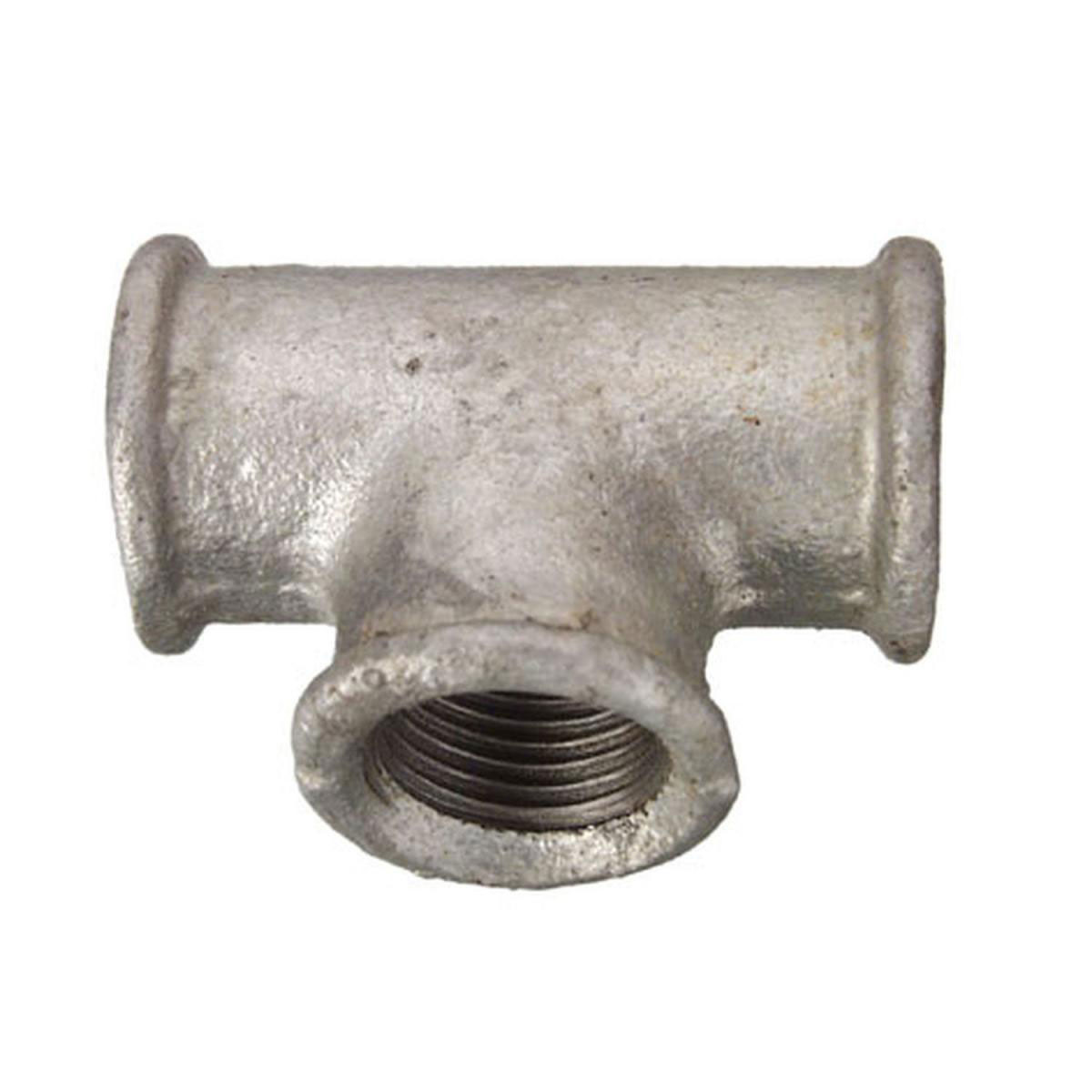 Verzinktes T-Stück 130 1/2 Verzinktes T-Stück 130 1/2