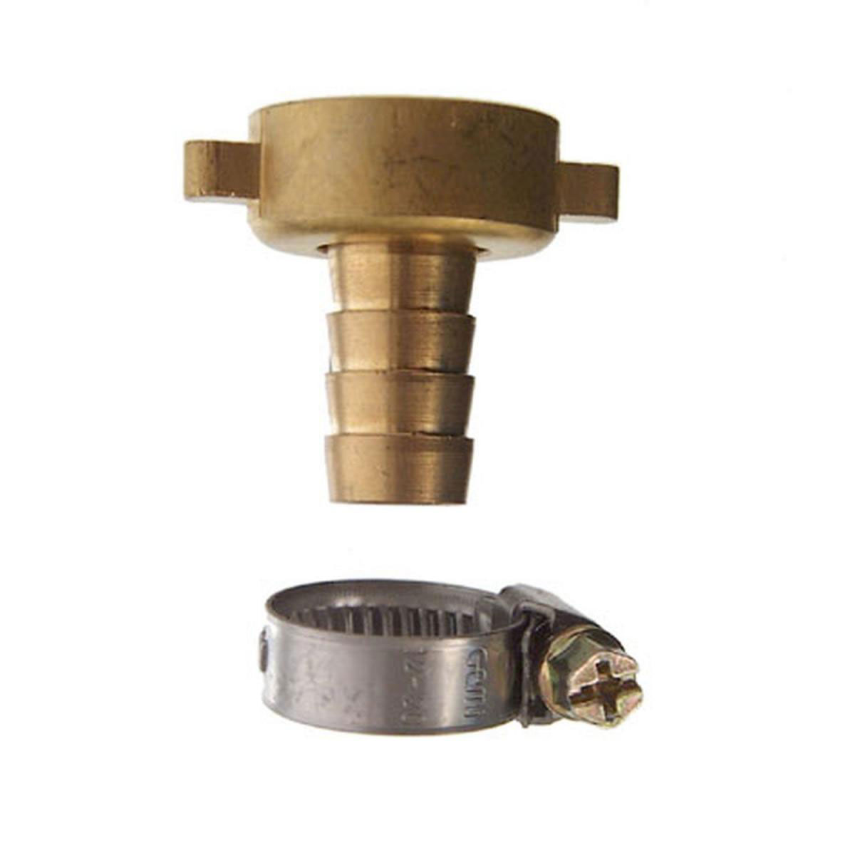 Schlauchverschraubung 3/4" 3/8" Messing Schlauchverschraubung 3/4" 3/8" Messing