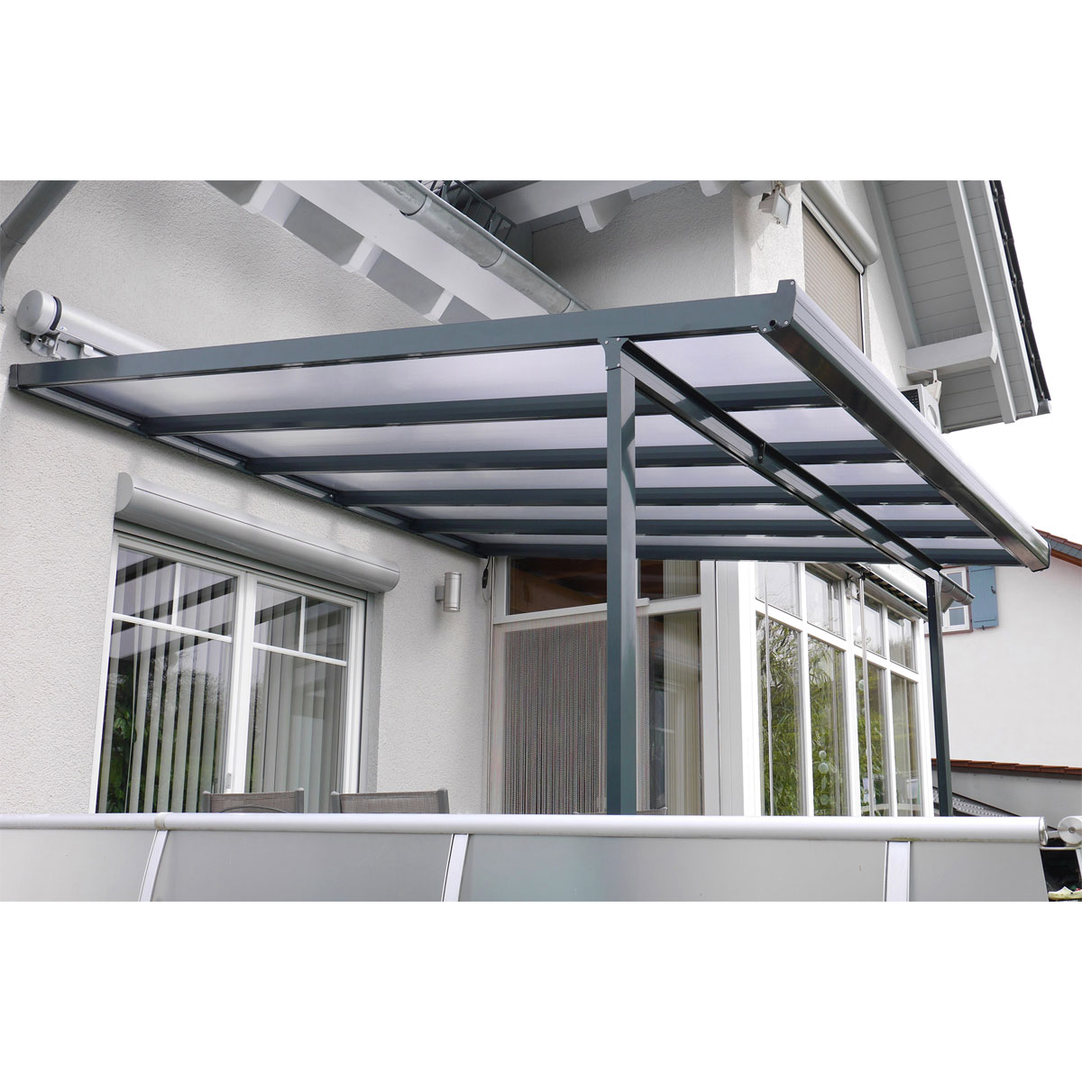 gutta Terrassenüberdachung Standard anthrazit 306 x 406 cm Bild 2