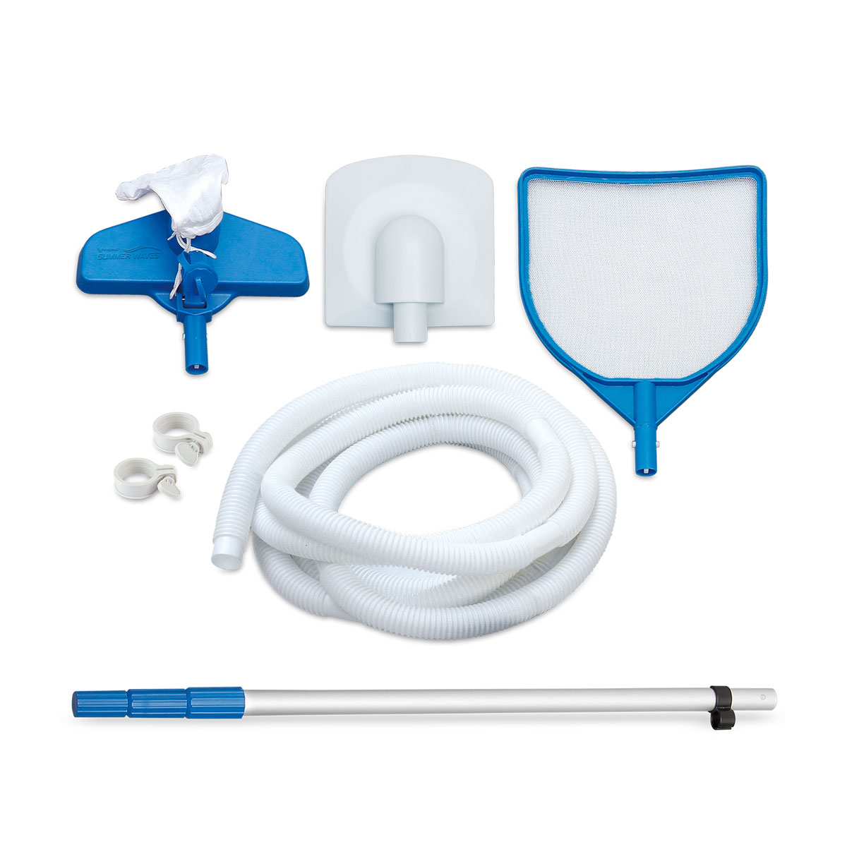 Summer Waves Elite Frame Pool 549x549x132cm Stein Grau Bild 2