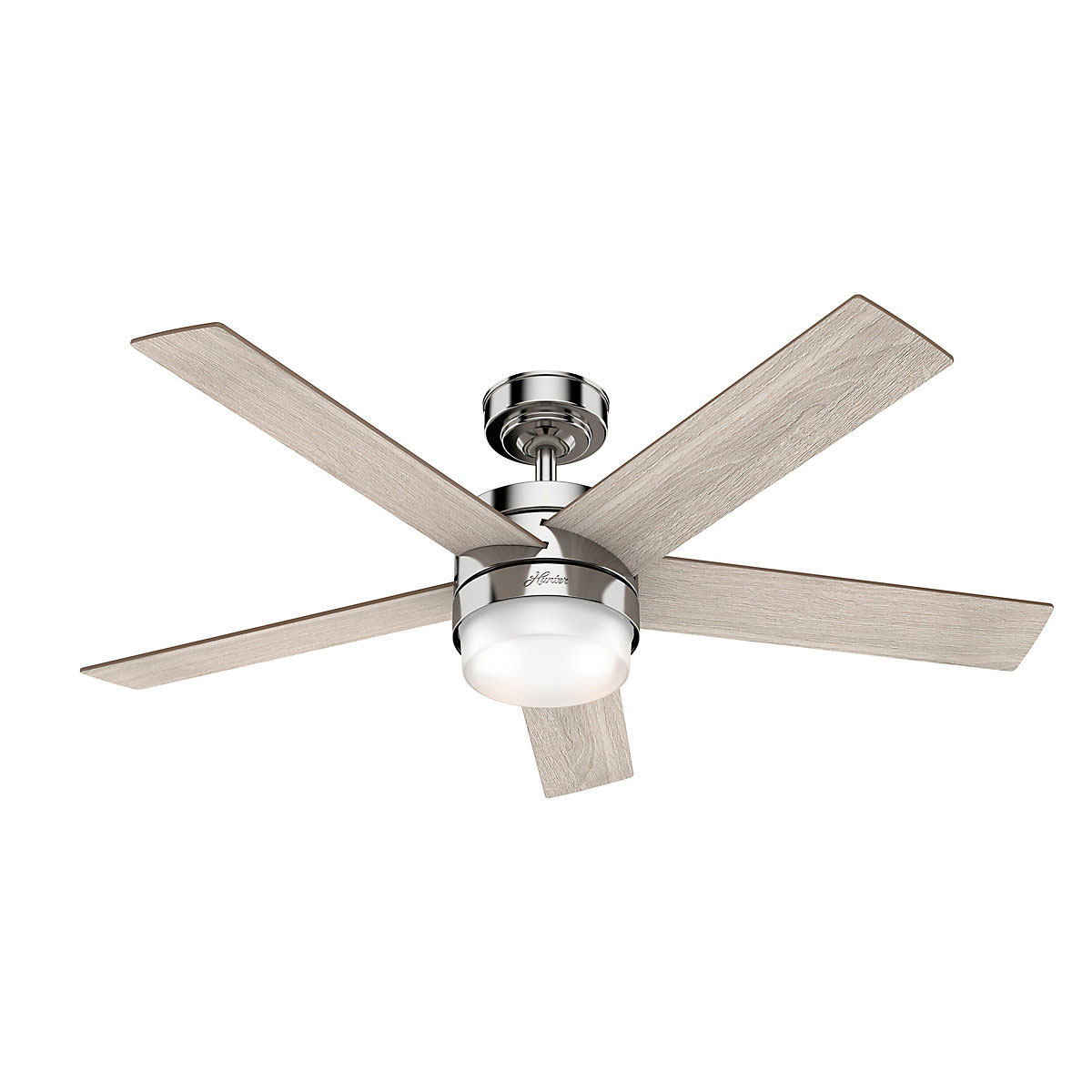 Hunter Fan Hunter Deckenenventilator Claudette 132 cm Nickel poliert
