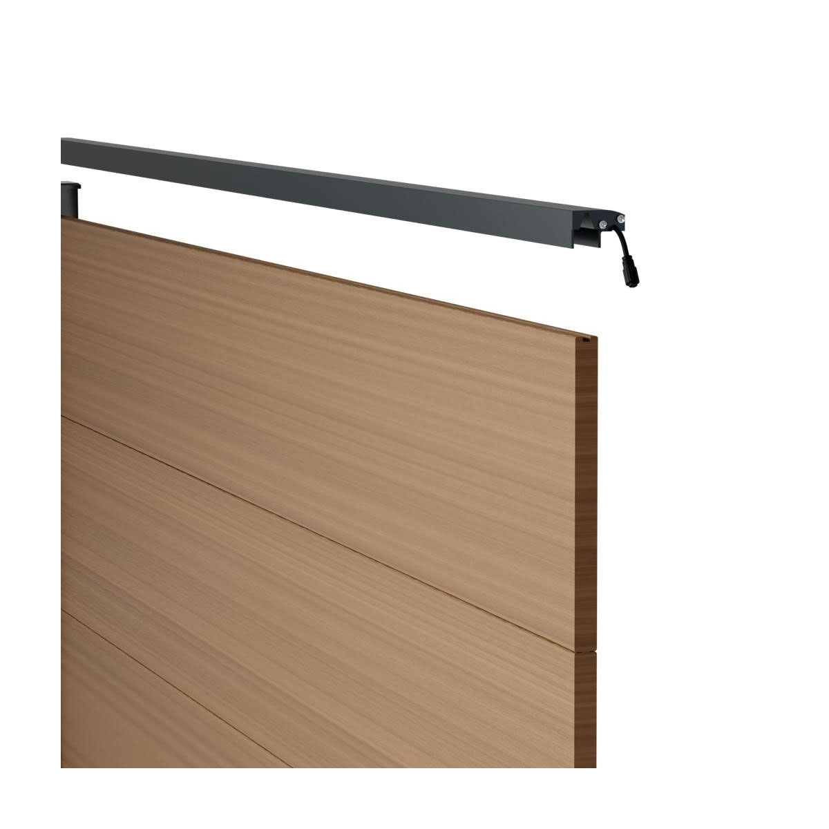 LyghtUp LED-Leuchtleiste für WPC- und Aluzäune 173,3 cm silber Bild 4