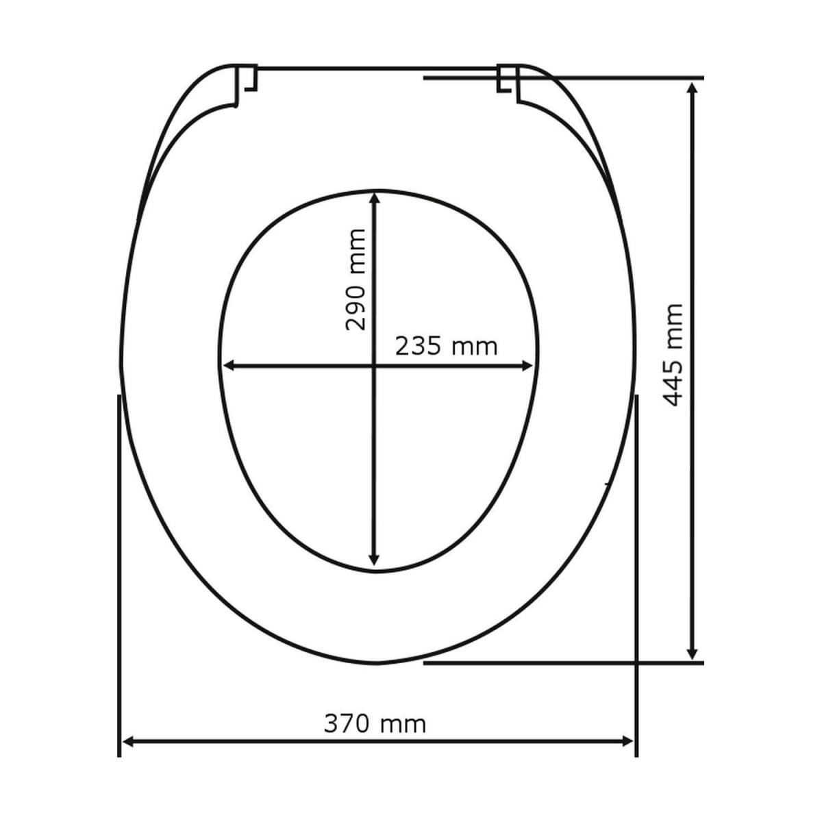 Wenko WC-Sitz Bilbao antibakteriell mit Absenkautomatik Bild 5