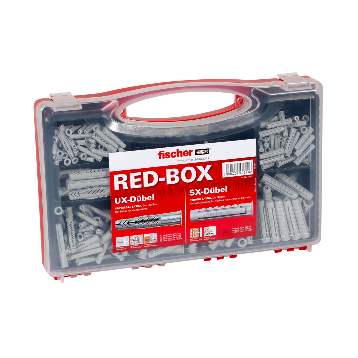 Fischer  Sortimentsbox UX/SX 290-teilig Bild 1