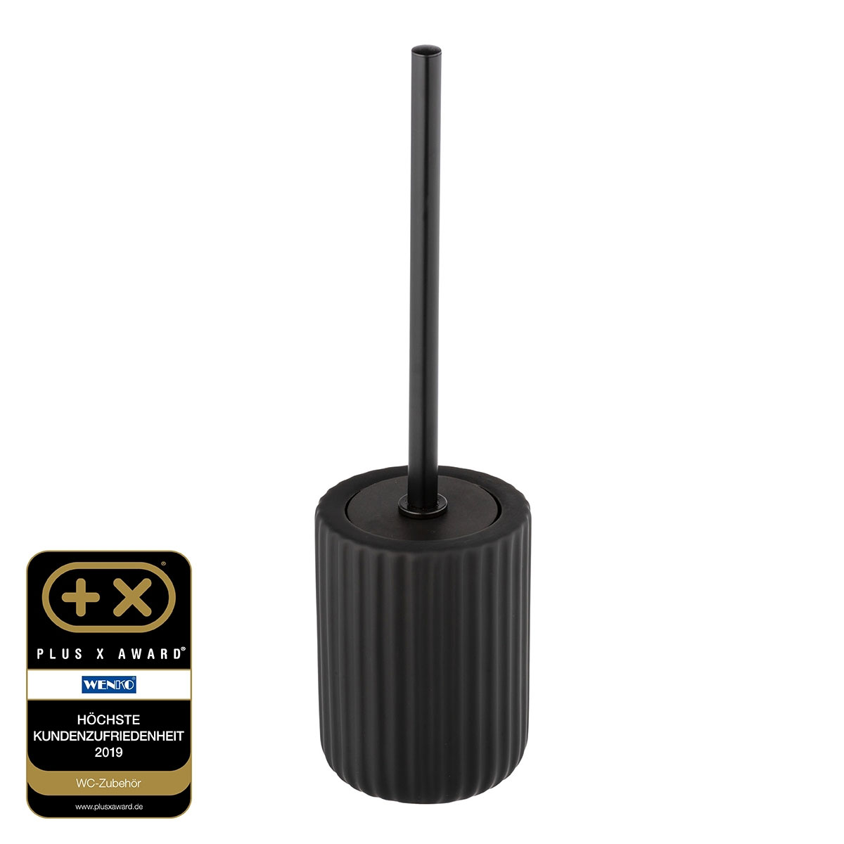 Wenko WC-Garnitur Belluno schwarz Bild 2