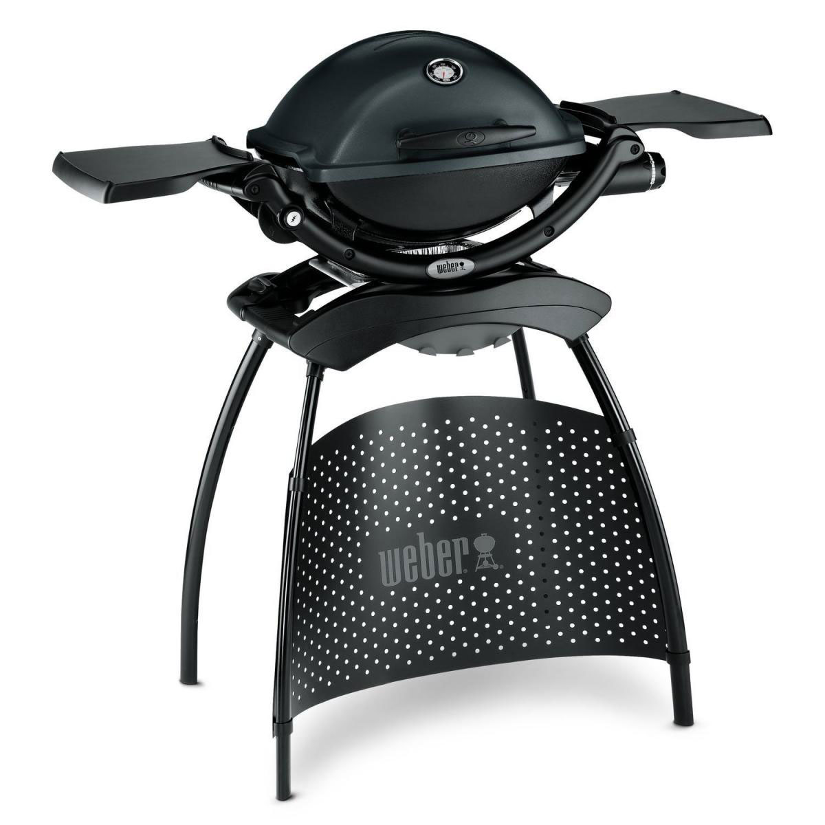 Weber Gasgrill Q 1200 Stand schwarz