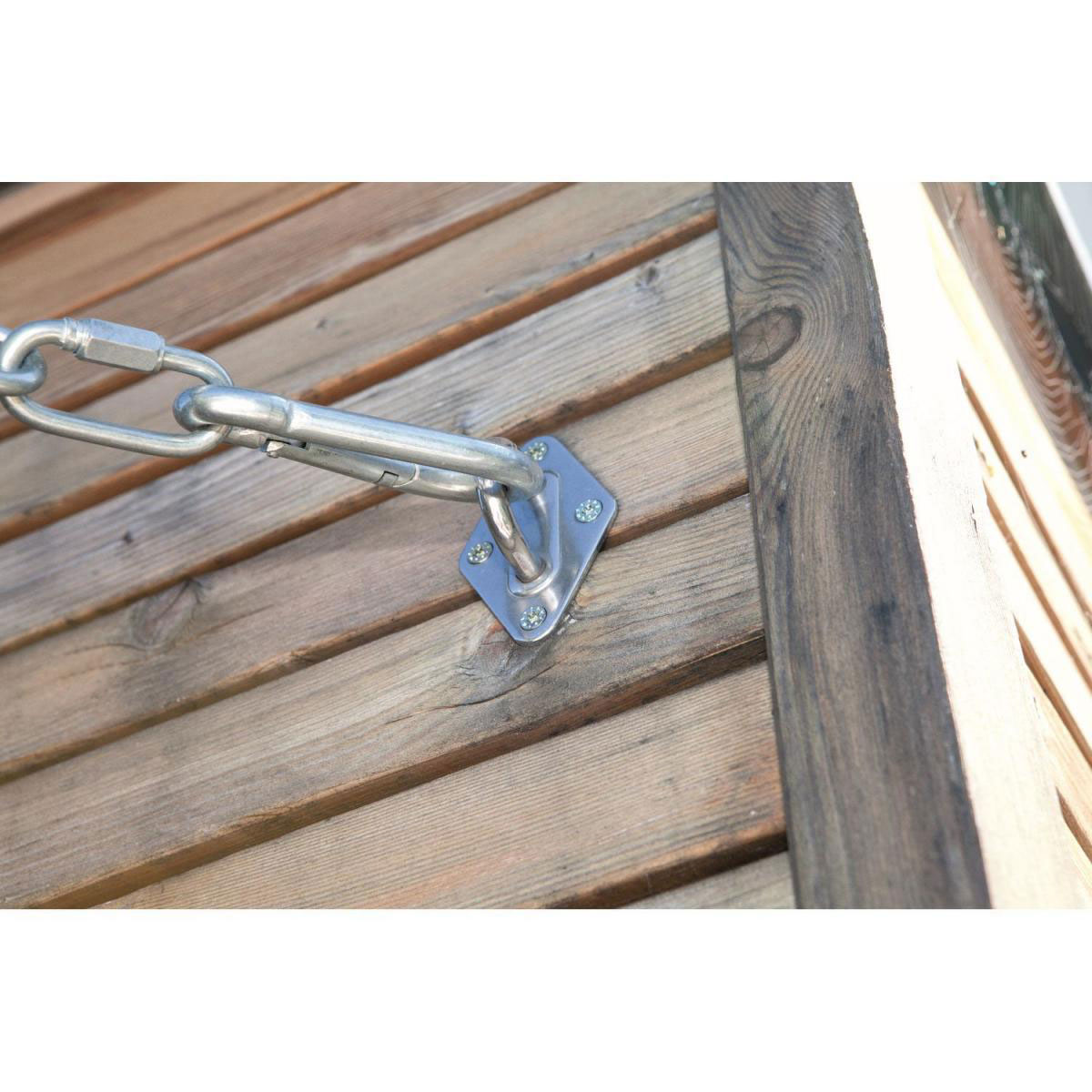 Halte-Öse Edelstahl rostfrei Bild 2