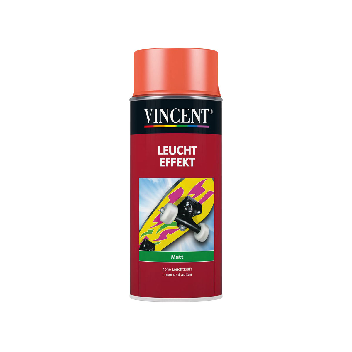 Vincent Leucht Effekt signalrot 400 ml