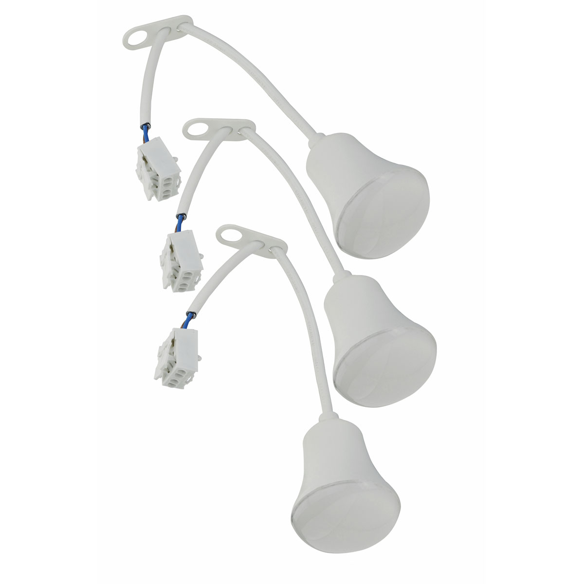 LED Baulampe 3er Pack weiß LED Baulampe 3er Pack weiß