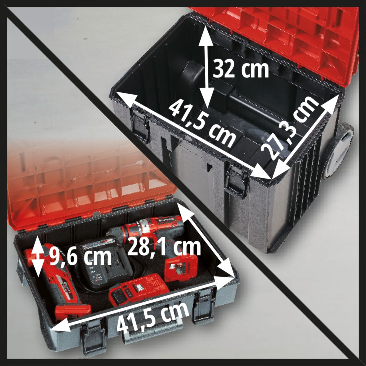 Einhell  Systemkoffer E-Case Tower Bild 3