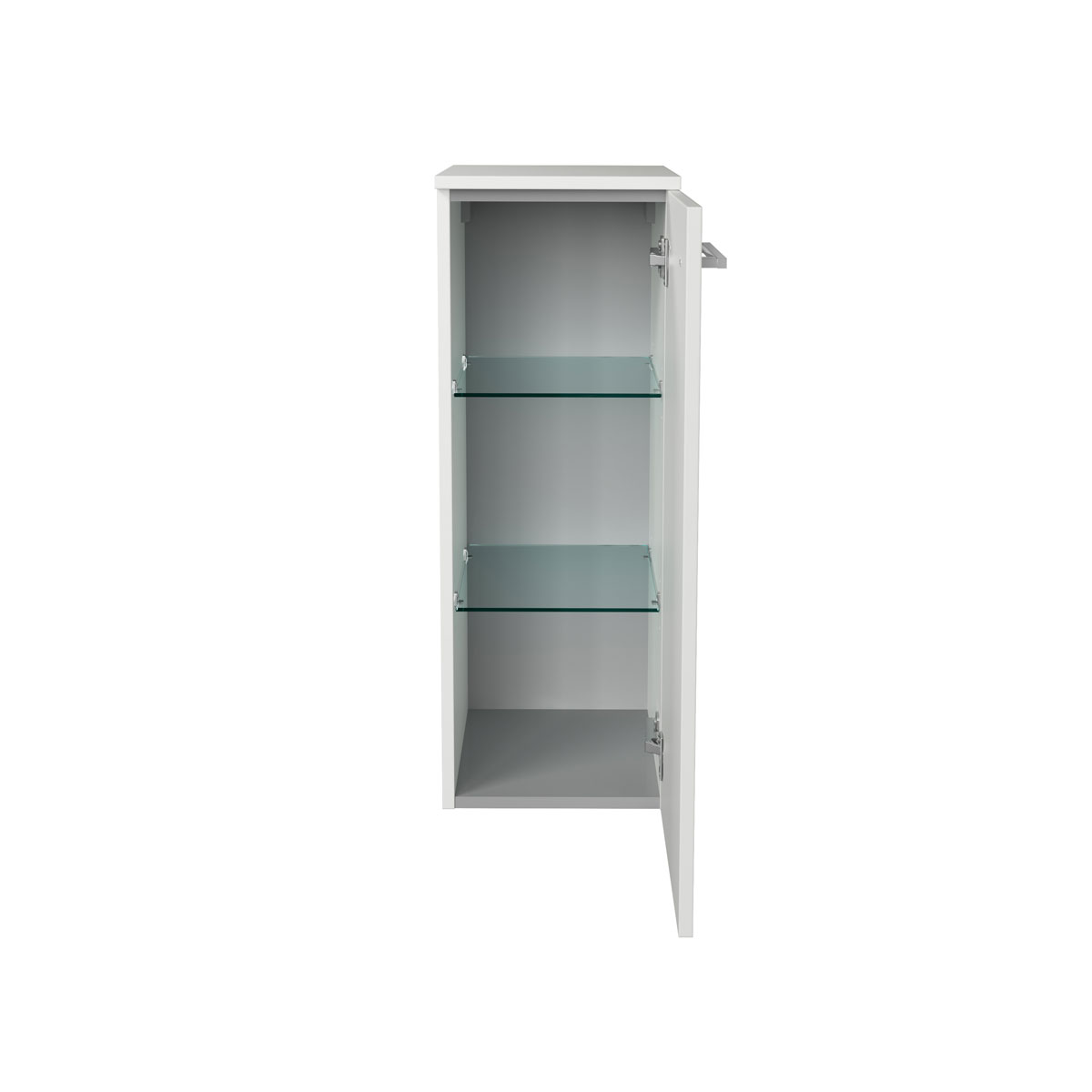 Fackelmann  Midischrank rechts B.Style 302 x 826 x 320 mm Weiß Bild 2