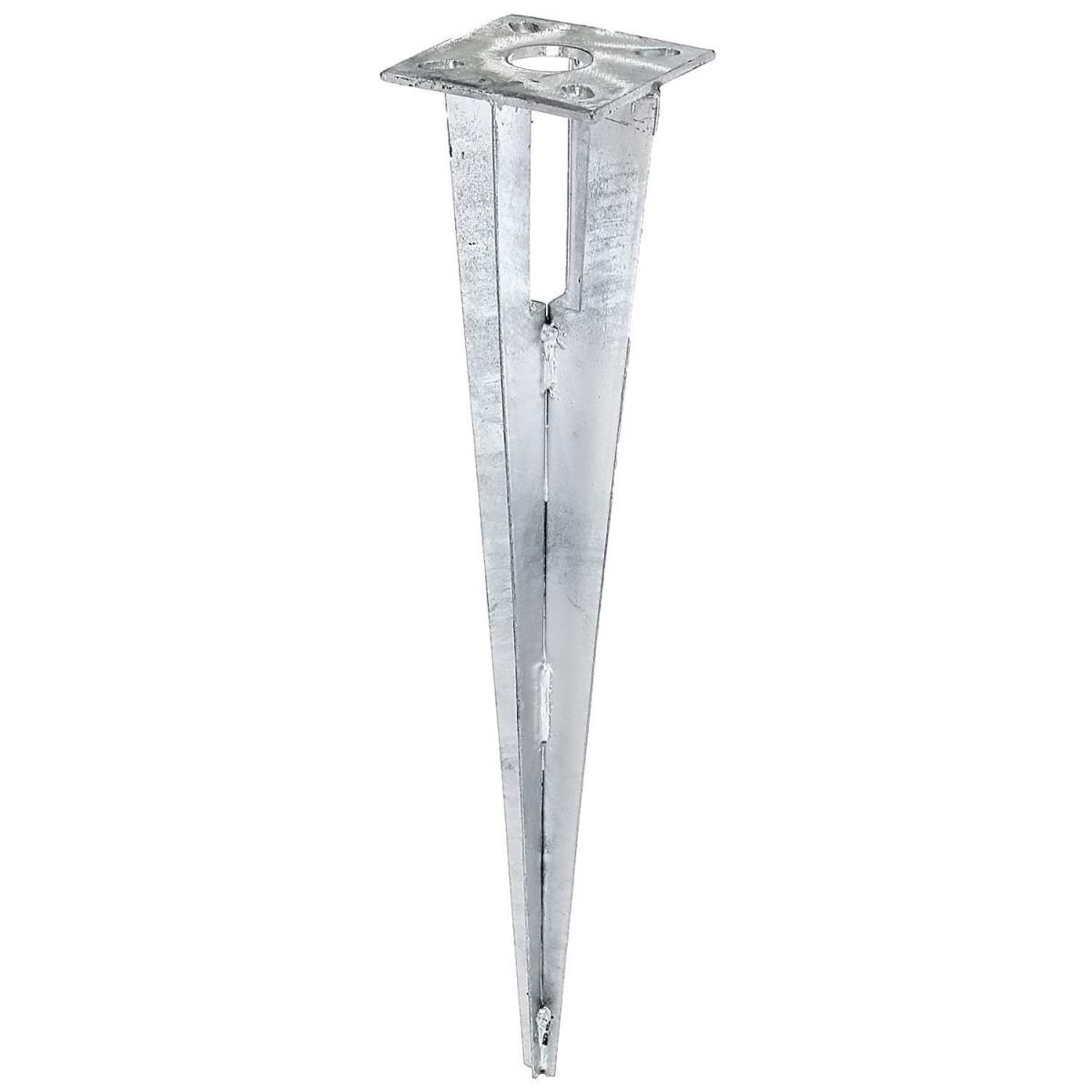 GAH Alberts Einschlagbodenhülse 500 mm für 34 mm Durchmesser feuerverzinkt