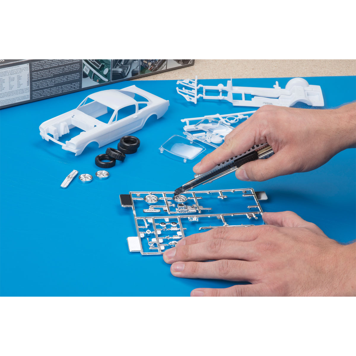 Wolfcraft  Metall-Abbrechklingen-Messer 9 mm schwarze Klinge Profi-Sharp Bild 11