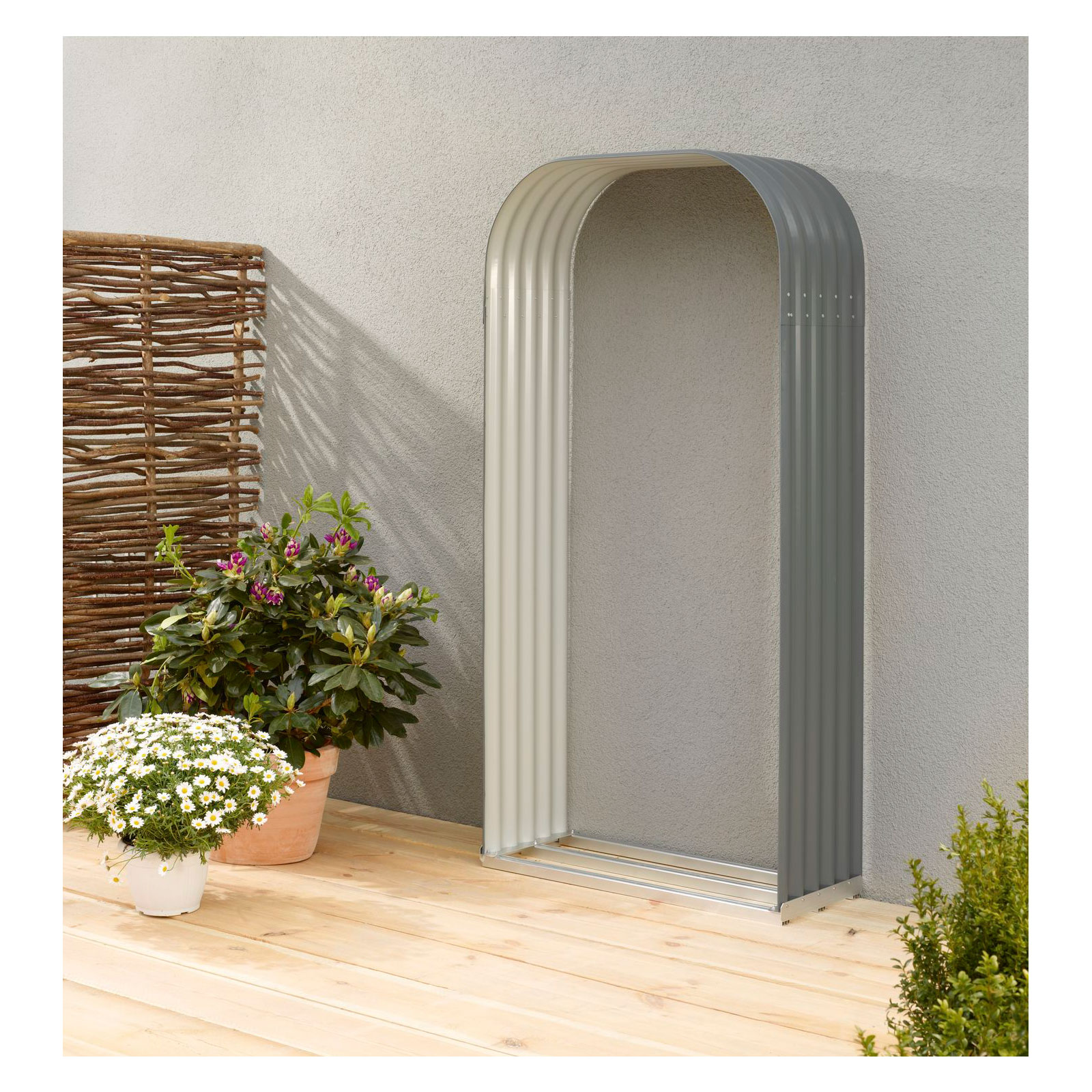 Vitavia Kaminholzregal Lignum 401 hoch granit-anthrazit