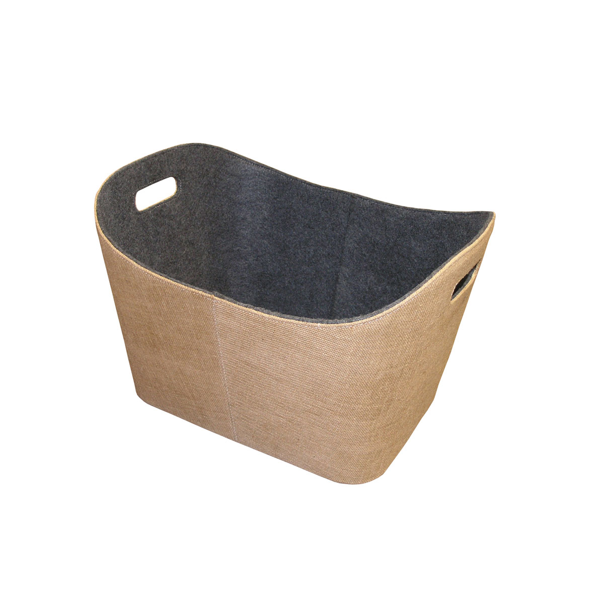 Filzkorb 55 x 35 x 40 cm natur/grau Bild 1