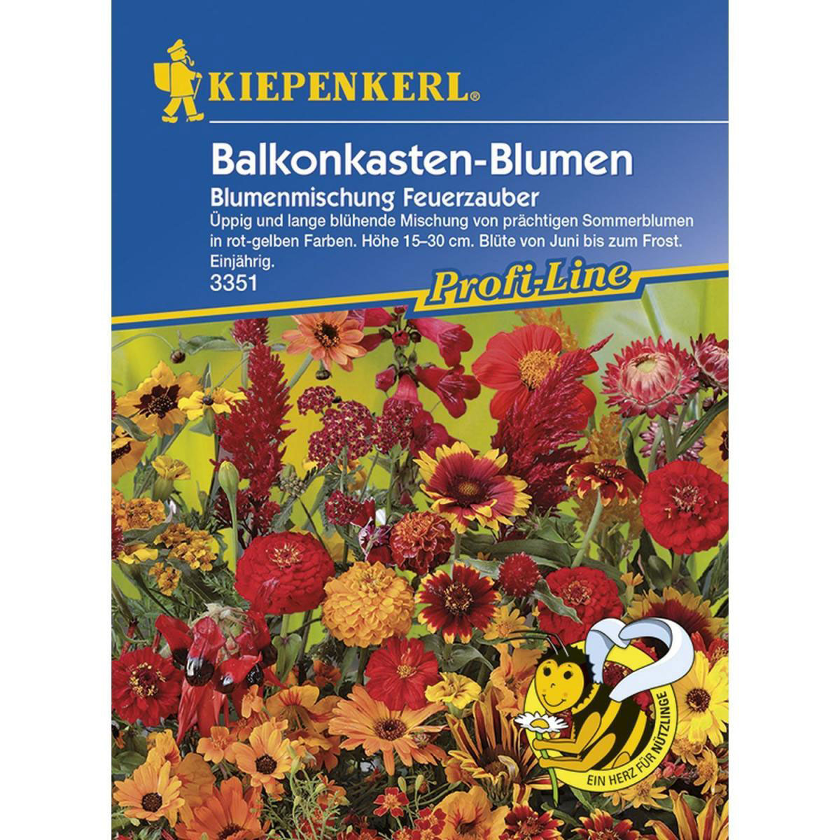 Kiepenkerl Balkonkastenblumen Feuerzauber Profi-Line Bild 1