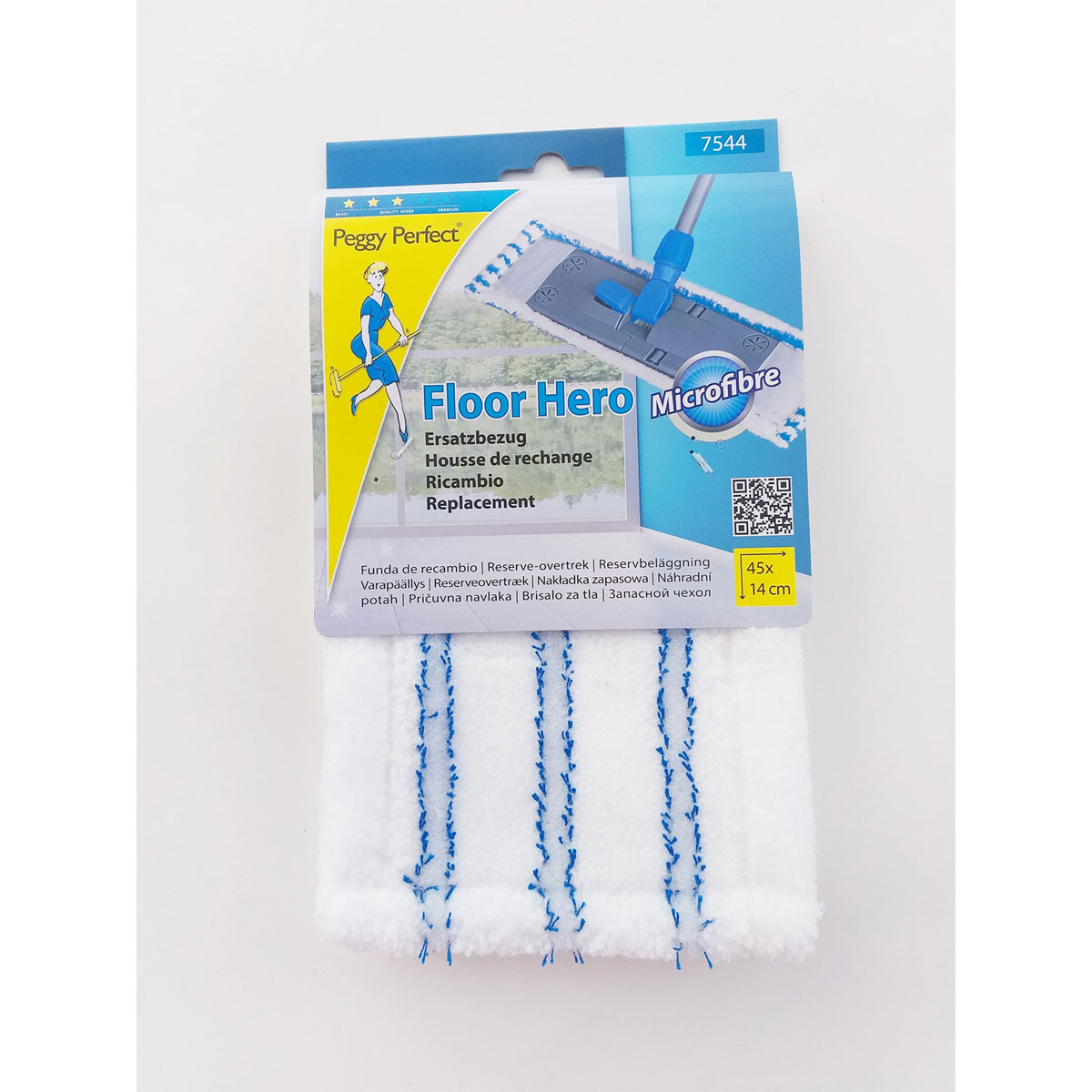 Peggy-Perfect Ersatz-Bodenwischer Floor Hero Mikrofaser Bild 1