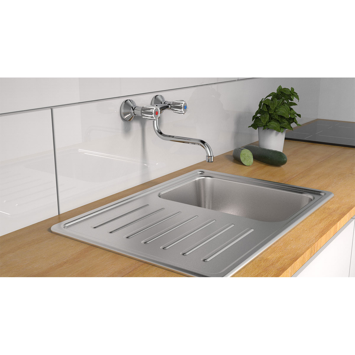 Schütte Küchenarmatur Brillant chrom Bild 3