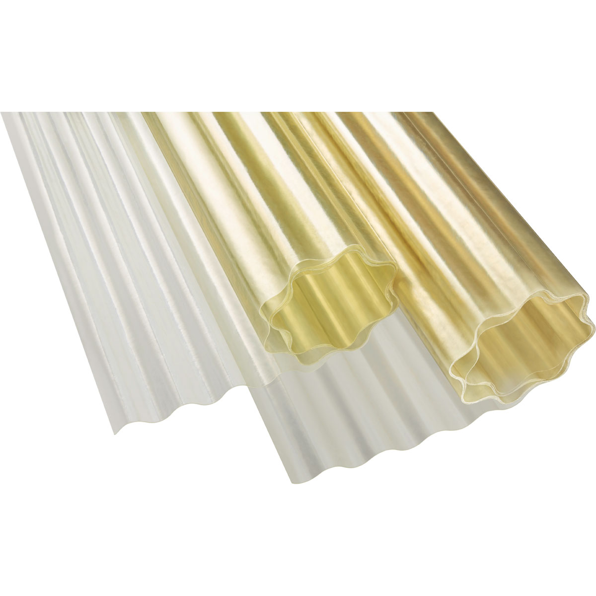 Polyester-Wellrolle natur 5 x 1 m Bild 4