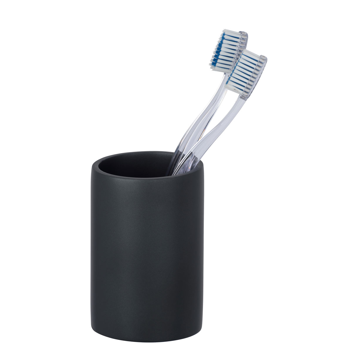 Wenko Zahnputzbecher Ida anthrazit Bild 1