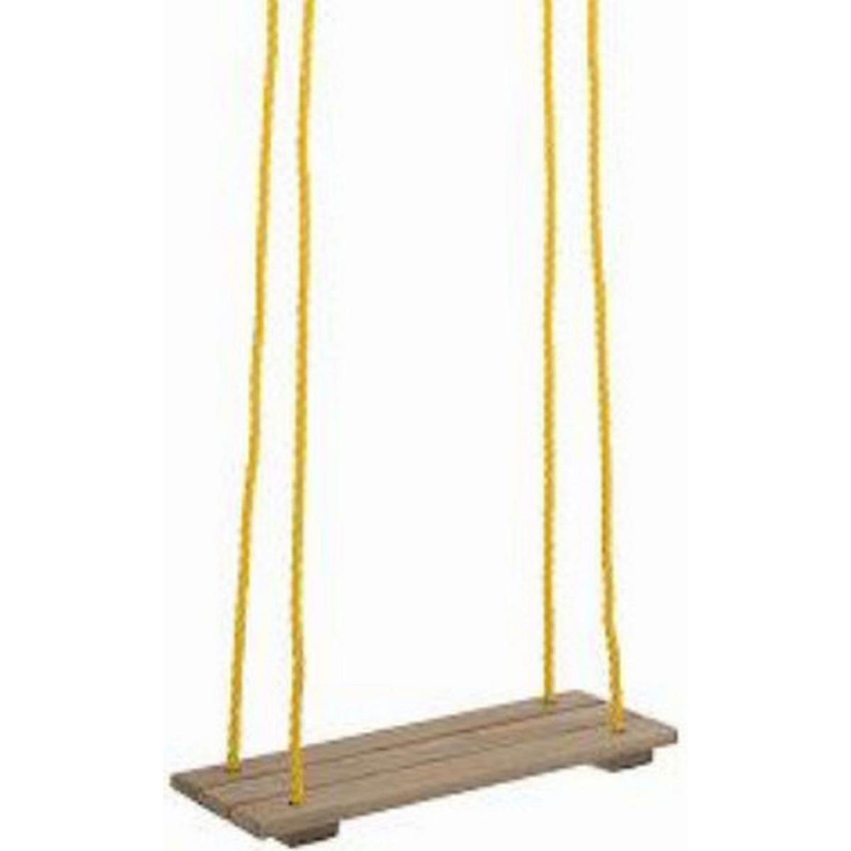 Brettschaukel aus Hartholz ca 14 x 40 cm Brettschaukel aus Hartholz ca 14 x 40 cm
