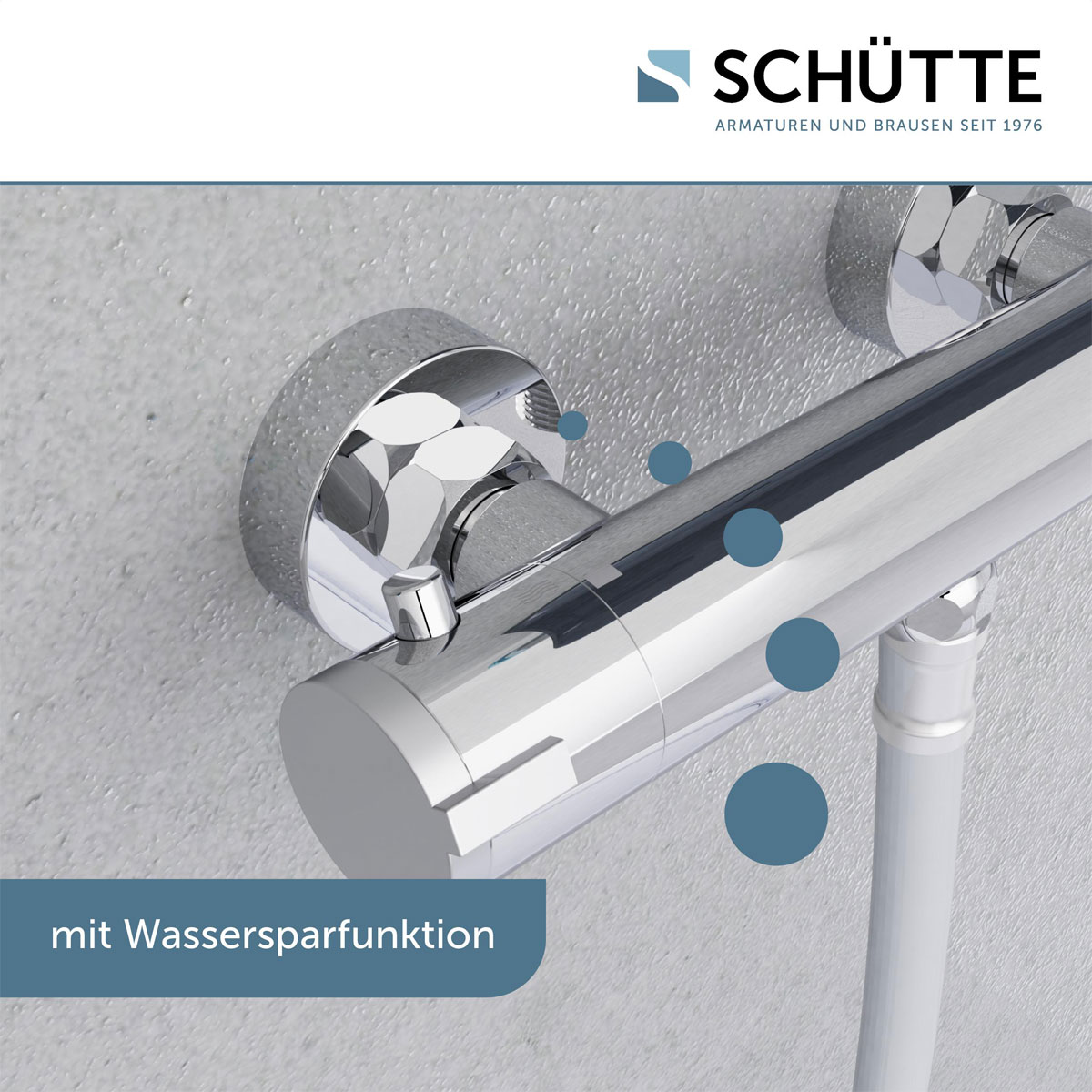 Schütte Duscharmatur London chrom Bild 7