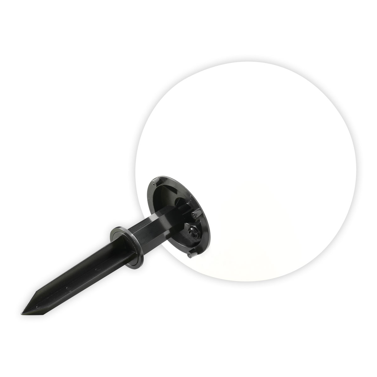 näve Kugelerdspießleuchte Durchmesser 40 cm schwarz Bild 2