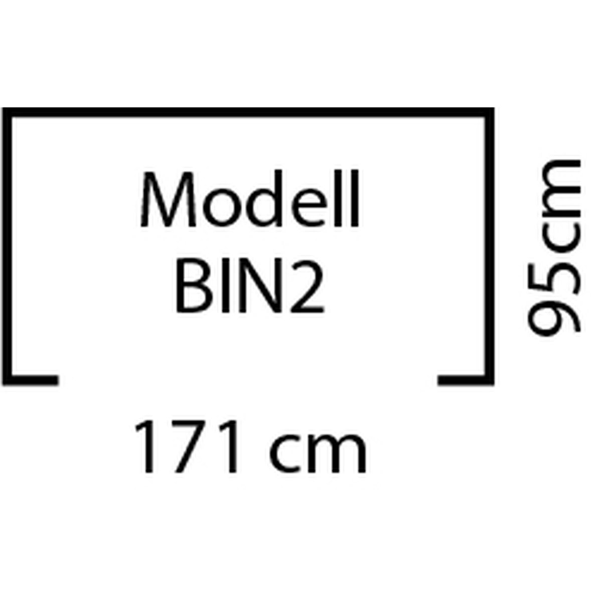 Vitavia Mülltonnenbox Easy 1,6m² schwarz Bild 10