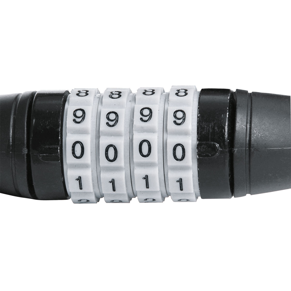 Basic Zahlenschloss schwarz Bild 2