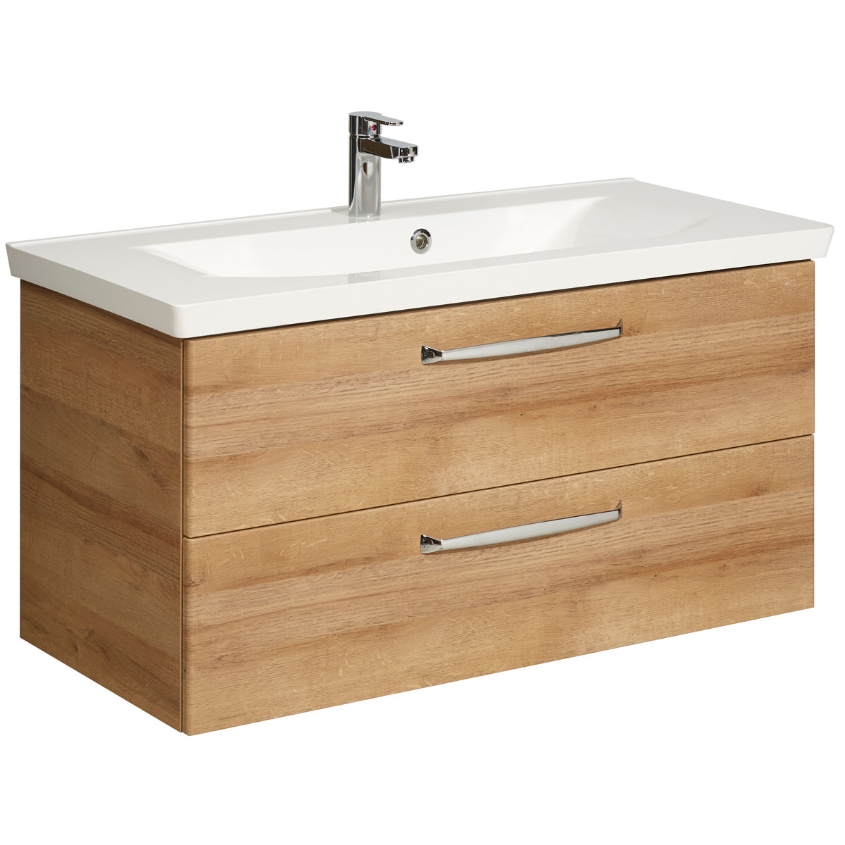 Pelipal Waschtischunterschrank Trentino Eiche 105 x 51 x 49 cm Bild 1