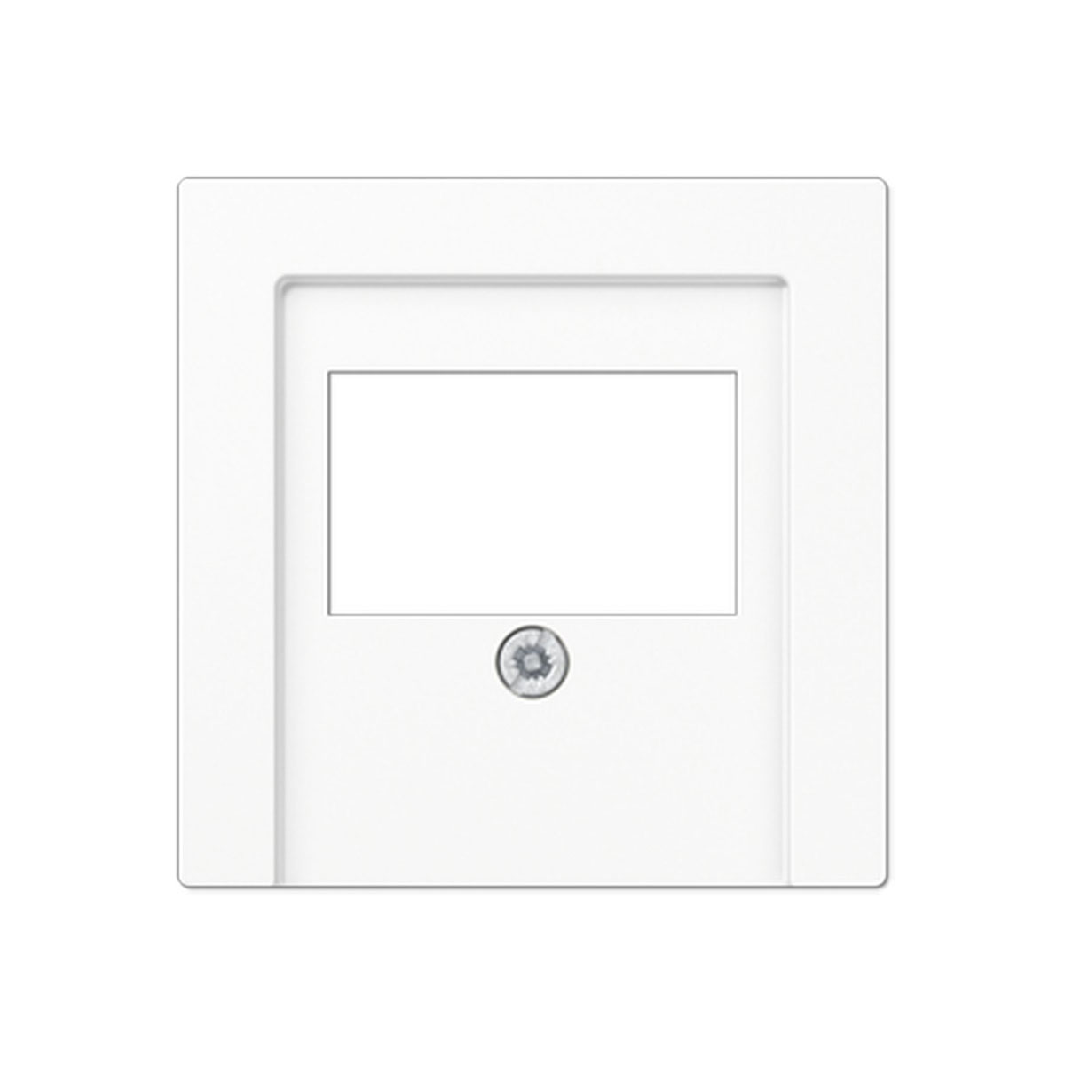 Jung TAE-Abdeckung AS 500 alpinweiß