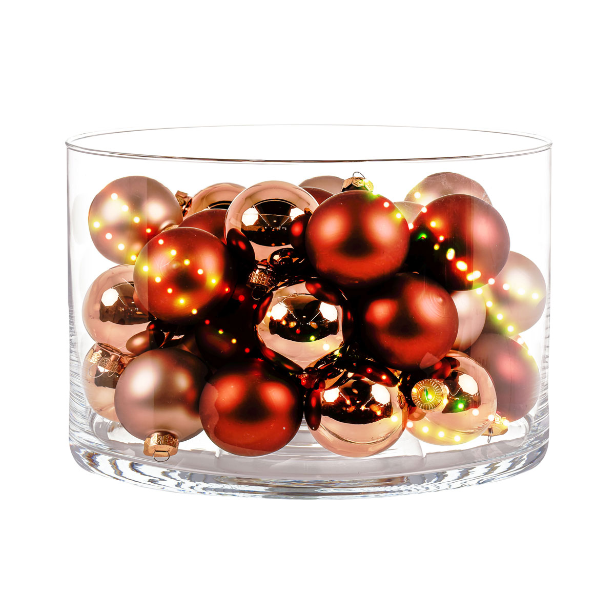 Ambientis Glaskugeln 4,5 cm altrosa Mix Bild 8