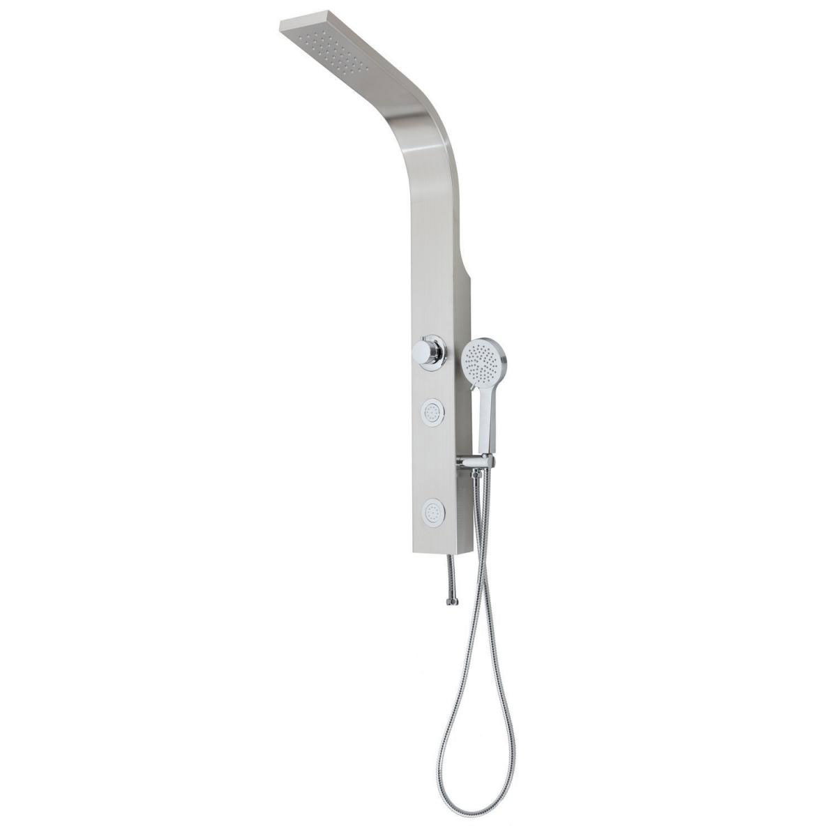 Duschpaneel Sansibar Edelstahl Bild 1