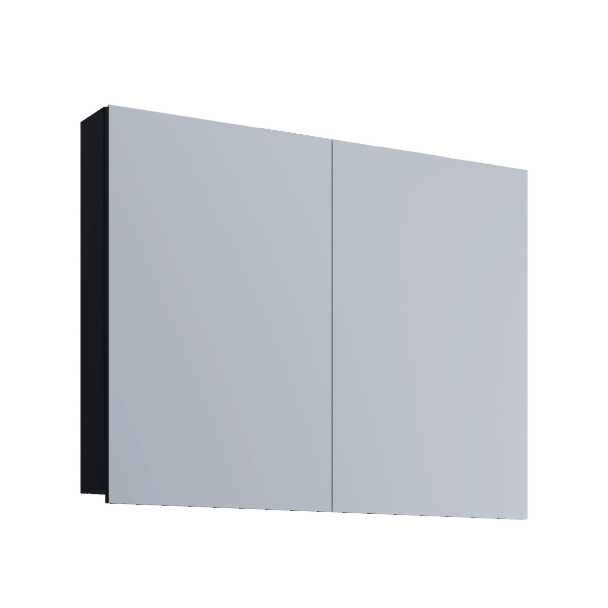 Spiegelschrank VCB 1" 60 cm schwarz