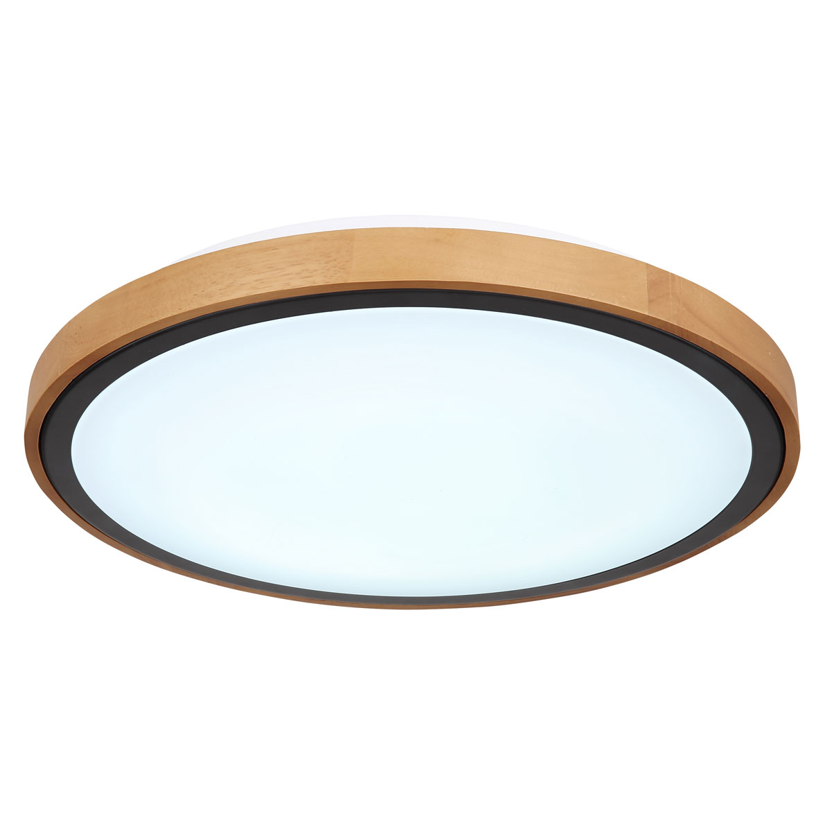 Globo Lighting Deckenleuchte Bruno holzfarben