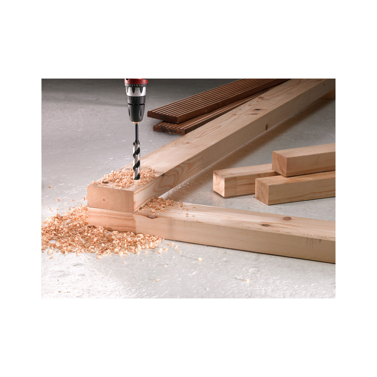 kwb  Schlangenbohrer 235 mm Durchmesser 8 mm Bild 3